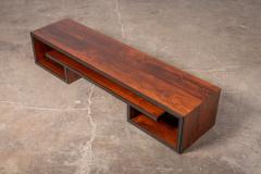 Paul Franklin Paul Frankl Brazilian Rosewood Coffee Table Model 5003 for Johnson Furniture 50s - 4761771
