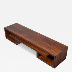 Paul Franklin Paul Frankl Brazilian Rosewood Coffee Table Model 5003 for Johnson Furniture 50s - 4761823