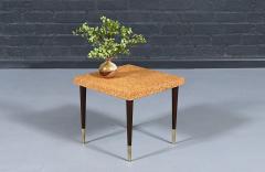 Paul Franklin Paul Frankl Cork Side Table for Johnson Furniture - 4610500