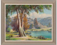 Paul Grimm Paul Grimm American 1891 1974 Pleasant Retreat Oil on canvas 1964 - 4525451