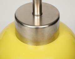 Paul Hanson Paul Hanson Lemon Yellow Porcelain Lamps - 1035145