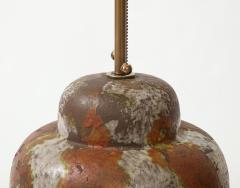 Paul Hanson Paul Hanson Mottled Glazed Ceramic Lamps - 3084725