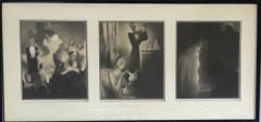 Paul Iribe Rose et Noir Commentary on Social Drinking Triple Triptych by Paul Iribe - 4320617
