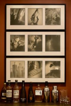Paul Iribe Rose et Noir Commentary on Social Drinking Triple Triptych by Paul Iribe - 4320630