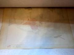 Paul Jacoulet Framed Woodblock Print La Lettre du Fils Coree Early Version by Paul Jacoulet - 4183755