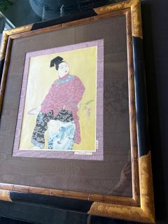 Paul Jacoulet Japanese Woodblock Print Le Tabouret de Porcelaine by Paul Jacoulet - 4570393