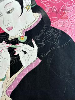 Paul Jacoulet Japanese Woodblock Print Les Jades Chinoise by Paul Jacoulet - 4203278