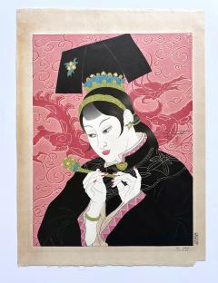 Paul Jacoulet Woodblock Print Les Jades Chinoise by Paul Jacoulet - 4196413
