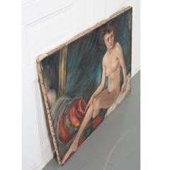 Paul Jean Coze Sitting Lady on Canvas - 2442696