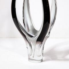 Paul Kedelv Mid Century Modernist Glass Sculpture by Paul Kedelv for Flygsfors and Coquille - 3276255