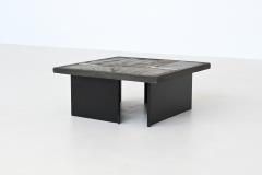 Paul Kingma Paul Kingma square coffee table piece of art The Netherlands 1960 - 4164892