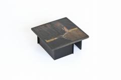 Paul Kingma Paul Kingma square coffee table piece of art The Netherlands 1960 - 4164895