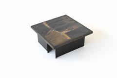 Paul Kingma Paul Kingma square coffee table piece of art The Netherlands 1960 - 4164897