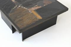 Paul Kingma Paul Kingma square coffee table piece of art The Netherlands 1960 - 4164898