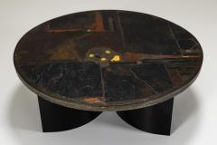 Paul Kingma Round Coffee Table by Paul Kingma The Netherlands 1980 - 3872877