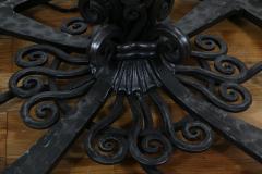 Paul Kiss Superb lamp floor made of wrought iron by Paul Kiss 1920s - 903711