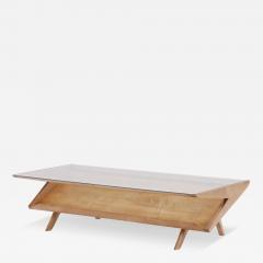 Paul L szl A mid century modern Paul Laszlo for Brown Saltman cantilevered coffee table  - 3573587