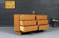 Paul L szl California Modernist Basket Weave Dresser by Paul Laszlo - 4633163