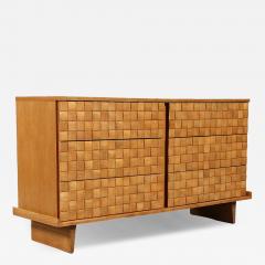 Paul L szl California Modernist Basket Weave Dresser by Paul Laszlo - 4633226