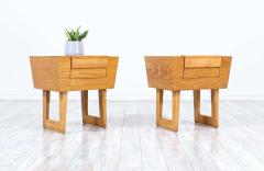 Paul L szl Mid Century Modern Night Stands by Paul Laszlo for Brown Saltman - 2265430