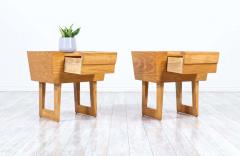 Paul L szl Mid Century Modern Night Stands by Paul Laszlo for Brown Saltman - 2265431