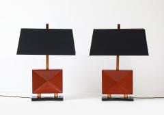 Paul L szl Pair of Custom Table Lamps by Paul L szl  - 4524872
