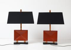 Paul L szl Pair of Custom Table Lamps by Paul L szl  - 4524873