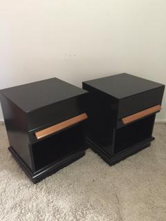 Paul L szl Pair of Paul Lazlo Nightstand End Tables - 1342196