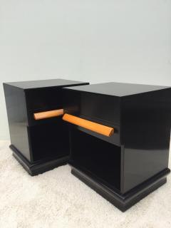 Paul L szl Pair of Paul Lazlo Nightstand End Tables - 1342199