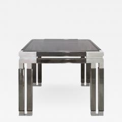 Paul L szl Paul Laszlo Chic Side Table in Smoke Lucite and Chrome 1983 - 1985815