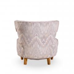 Paul L szl Paul Laszlo Mid Century Scroll Lounge Chairs Pair - 4512691