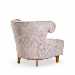 Paul L szl Paul Laszlo Mid Century Scroll Lounge Chairs Pair - 4512692