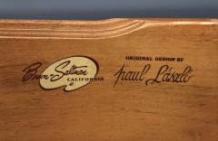 Paul L szl Paul Laszlo Two Tier Night Stand for Brown Saltman - 4427336