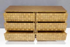 Paul L szl Paul Laszlo for Brown Saltman Basket Weave Dresser in Oak - 3092014