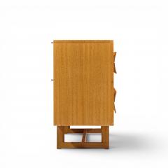 Paul L szl Paul Laszlo for Brown Saltman Mid Century Bleached Mahogany Lowboy Dresser - 4687178