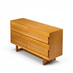 Paul L szl Paul Laszlo for Brown Saltman Mid Century Bleached Mahogany Lowboy Dresser - 4687183