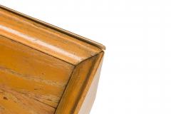 Paul L szl Paul Laszlo for Brown Saltman Mid Century Wooden Trapezoidal Nightstands - 4652449