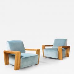 Paul L szl Rare Pair of Club Chairs by Paul L szl  - 2868074