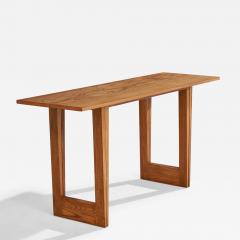 Paul Laszlo Console in Oak USA 1950s - 4787193