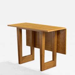 Paul Laszlo Flip Top Console in Oak USA 1950s - 4787212