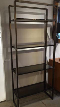 Paul M Jones Paul M Jones Bronze and Glass Etagere - 602481