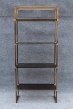 Paul M Jones Paul M Jones Solid Brass Glass Large 4 Shelf Etagere - 3330820