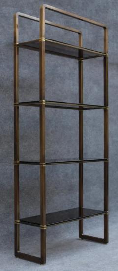 Paul M Jones Paul M Jones Solid Brass Glass Large 4 Shelf Etagere - 3330882