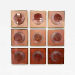 Paul Makovski Acrylic and Vinyl Abstract Assemblage Art Titled Anna  - 4528786