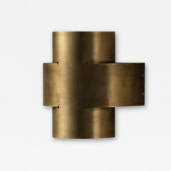 Burnt Brass Plus One Small Wall Lamp by Paul Matter - Galerie Philia