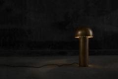 Paul Matter Monolith Brass Sculpted Floor Lamp by Paul Matter - 1211766