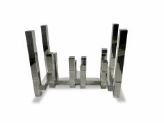 Paul Mayen American Modern Chrome Dining Table Console Table Base Paul Mayen For Habitat - 4171552