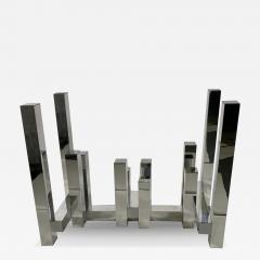 Paul Mayen American Modern Chrome Dining Table Console Table Base Paul Mayen For Habitat - 4198913