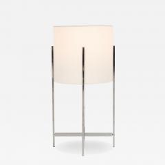 Paul Mayen Chromed Brass Acrylic Table Lamp by Paul Mayen for Habitat 1955c  - 4475354