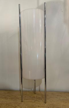 Paul Mayen Paul Mayen Modern Chrome and Acrylic Cylinder Table Lamp - 4767400